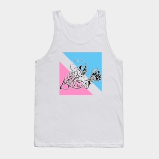 Drunk Skeleton Tank Top